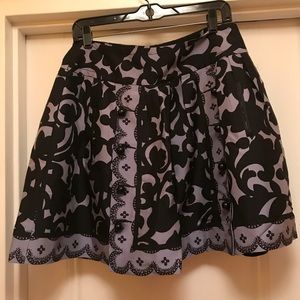 Tracy Reese Black and Blue Skirt